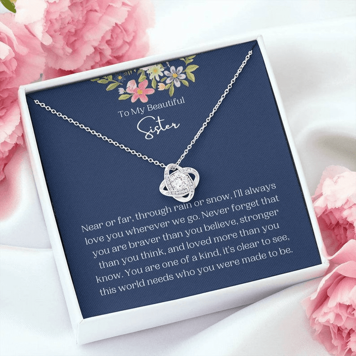 To My Beautiful Sister - Necklace