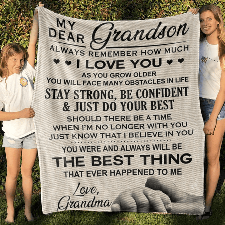 My Dear Grandson - Blanket