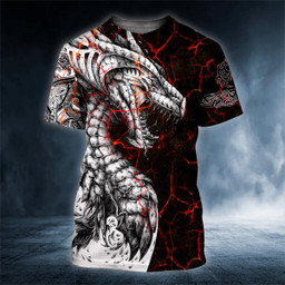 Blast Dragon Viking 3D Printed Shirt