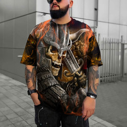 Combatant Viking Custom Name 3D Printed Shirt