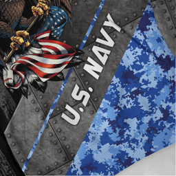 US Navy Veteran metal pattern Customize shirts Tmarc Tee KL31102201