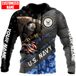 US Navy Veteran metal pattern Customize shirts Tmarc Tee KL31102201