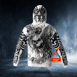 AIO Pride 2022 Ascension Skull Custom Name 3D Printed Shirt
