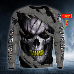 AIO Pride Night Stalker Skull Custom Name 3D Printed Shirt