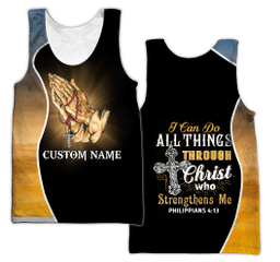 Premium Christian Jesus Easter Personalized Name 3D All Over Printed Unisex Shirts HV