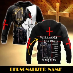 Knight Jesus Christian Customize 3d All Over Printed Shirts For Men And Women Pi30062001