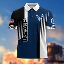 Premium Proudly Served US Veterans Polo Shirt APVC080301