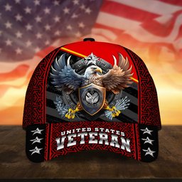 Premium Eagle US Veteran Cap APVC260701