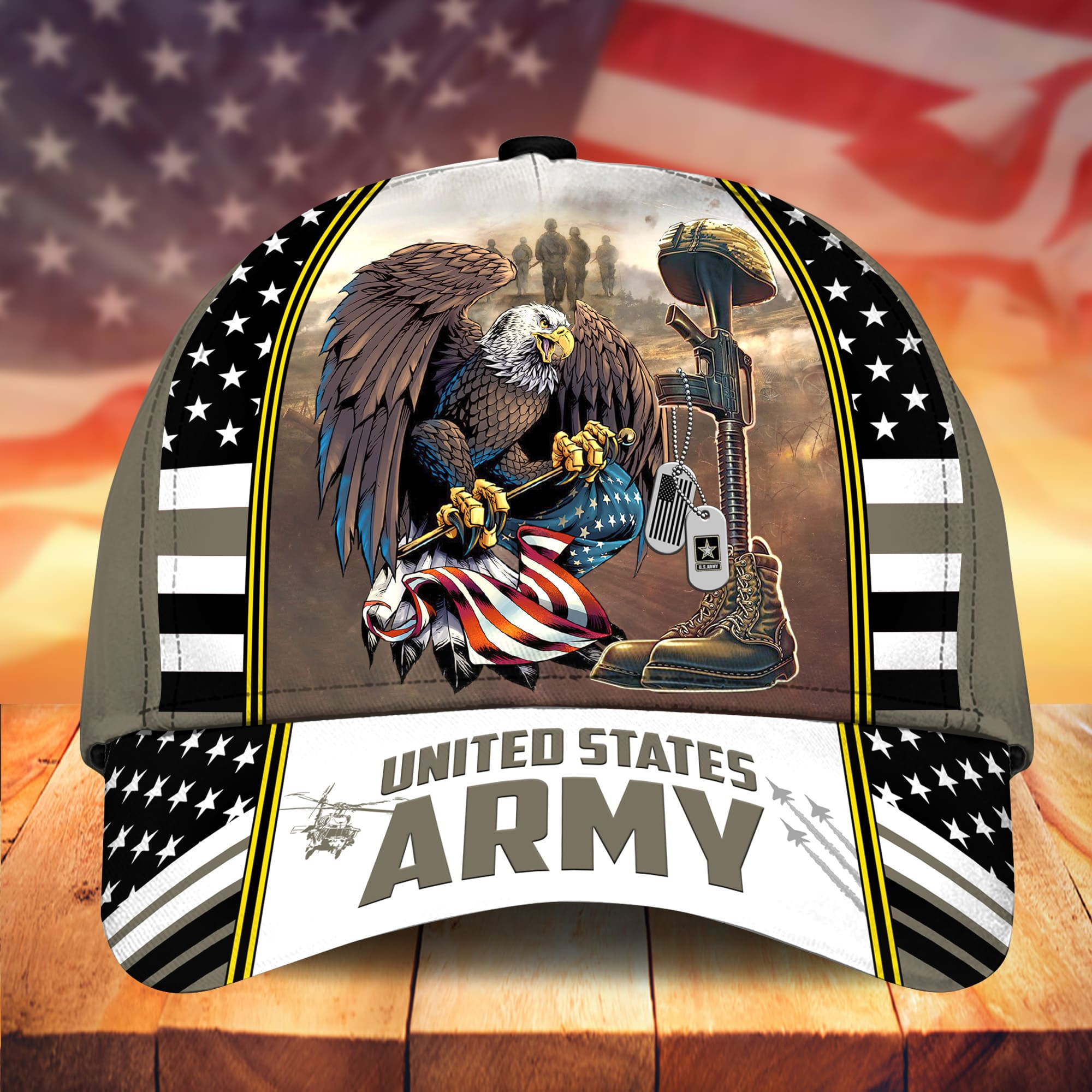 Premium US Veteran Cap APVC161005