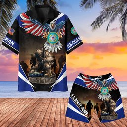 Premium U.S Veteran Hawaii Shirt PVC180401
