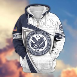 Premium US Veterans Zip Hoodie APHN050911, Gifts For US Veterans, Gifts For Veterans Day, Gifts For Father's Day