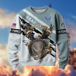 Premium All Gave Some Some Gave All US Veterans Sweatshirt, Gifts For Veterans Day, Gifts For Dad, Gifts For Husband BPVC230802