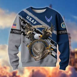 Premium All Gave Some Some Gave All US Veterans Sweatshirt, Gifts For Veterans Day, Gifts For Dad, Gifts For Husband BPVC230802