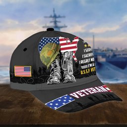 Premium Proudly Served US Veterans Cap APVC160403
