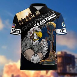 Premium US Veterans Polo Shirt BPHN060213, Gifts For Dad, For Husband, Gifts For US Veterans, Gifts On Father's Day, Independence Day, Veterans Day.