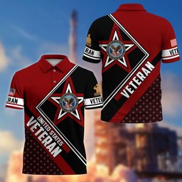 Premium US Veterans Polo Shirt BPHN120311, Gifts For US Veterans, Gifts For Dad, For Husband, Best Gifts On Father's Day, Armed Forces Day, Independence Day, Veterans Day.