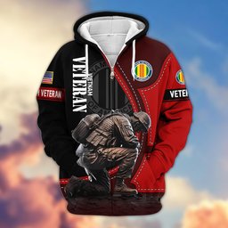 Premium US Veterans Zip Hoodie APHN251211, Gifts For US Veterans