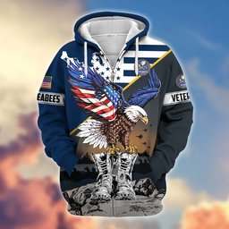 Premium Honoring All Who Served US Veterans Zip Hoodie APHN161211, Gifts For US Veterans
