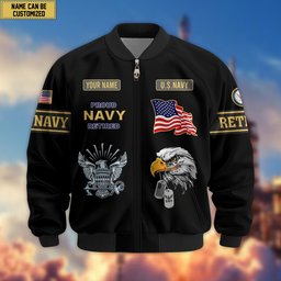 Premium US Retired Bomber Jacket BPVC091114