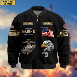 Premium US Retired Bomber Jacket BPVC091114