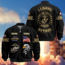 Premium US Retired Bomber Jacket BPVC091114