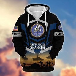 Premium Proudly Served US Veterans Zip Hoodie APHN071112, Gifts For US Veterans