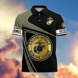 Premium US Veterans Polo Shirt BPHN230113, Gifts For US Veterans, Gifts On Father's Day, Independence Day, Veterans Day.