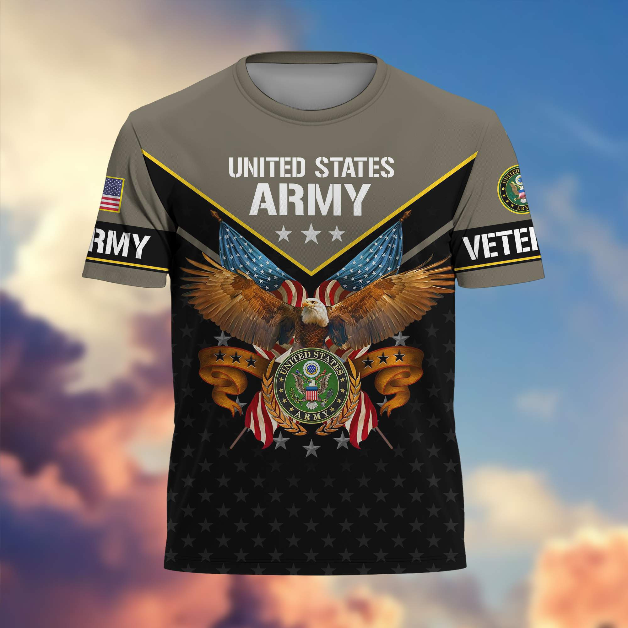 Premium US Veteran T-Shirt BPVC050911, Gifts For US Veterans
