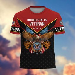 Premium US Veteran T-Shirt BPVC050911, Gifts For US Veterans