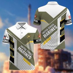 Premium US Veterans Polo Shirt BPHN140311, Gifts For US Veterans, Best Gifts On Father's Day, Armed Forces Day, Independence Day, Veterans Day.