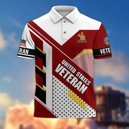 Premium US Veterans Polo Shirt BPHN140311, Gifts For US Veterans, Best Gifts On Father's Day, Armed Forces Day, Independence Day, Veterans Day.