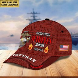 Premium Personalized Proudly Served US Veterans Cap, Gifts For Dad, Gifts For Husband Veteran APHN080811