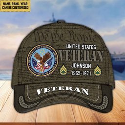 Premium Personalized Proudly Served US Veterans Cap, Gifts For Dad, Gifts For Husband Veteran APHN080811