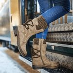 [#1 TRENDING WINTER 2020] WOMEN'S WINTER WARM BACK LACE UP SNOW BOOTS