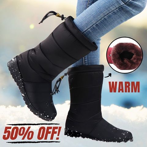 [#1 TRENDING WINTER 2021] PREMIUM Women's Waterproof Warm Snow Boots