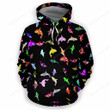Orca Colorful Pattern Apparel
