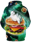 Cat Hamburger Space Apparel