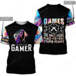 Personalized Gamer Forever Apparel