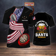 Personalized US Flag Darts Apparel