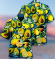 Avocado And Lemon Hawaiian Shirt