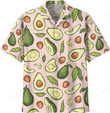 Avocado Pattern Hawaiian Shirt