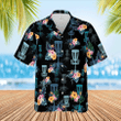 Disc Golf Tropical Flower Hawaiian Shirt
