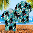 Disc Golf Bigfoot Tropical Hawaiian Shirt