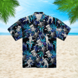 Disc Golf Blue Leaf Hawaiian Shirt