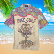 Disc Golf Tree Mandala Hawaiian Shirt