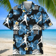 Basketball Hibiscus Hawaiian Shirt