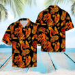 Basketball Palm Leaf Hawaiian Shirt