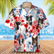 Border Collie American Hawaiian Shirt