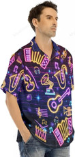 Colorful Light Trombone Hawaiian Shirt