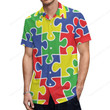 Rainbow Puzzle Hawaiian Shirt